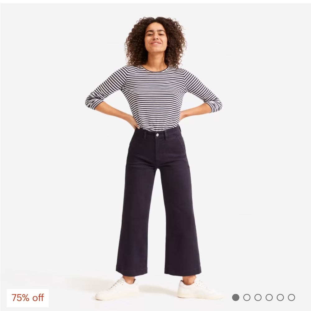 Everlane Wide Leg Crop - 8S